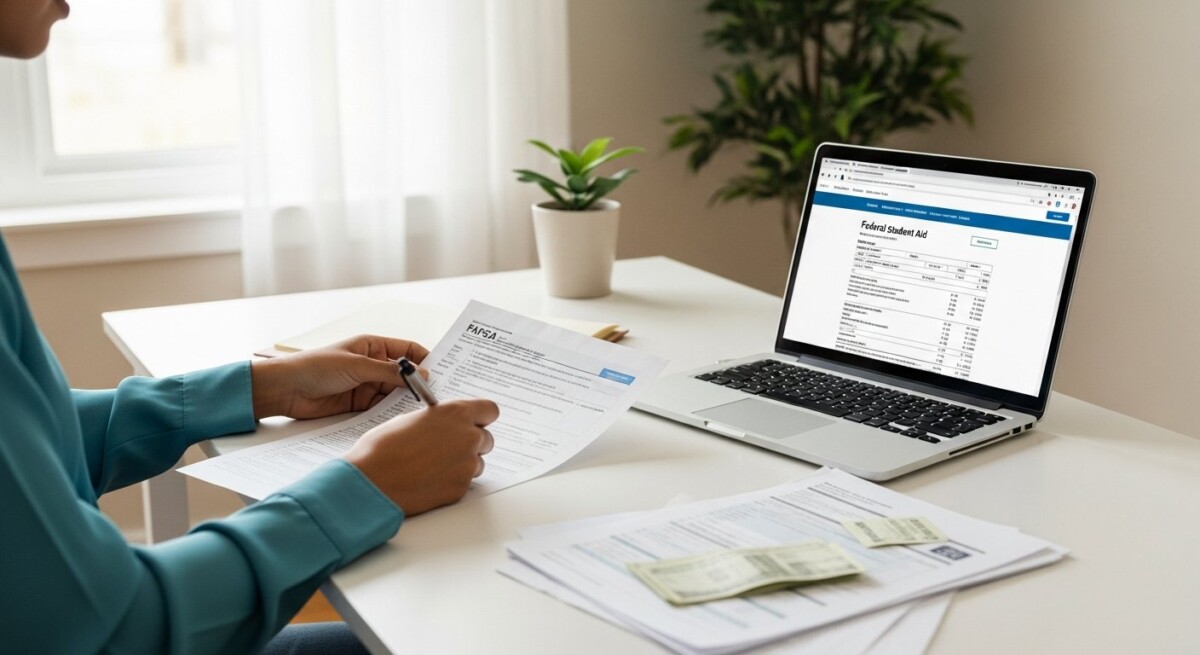 Step by step guide to completing the FAFSA application